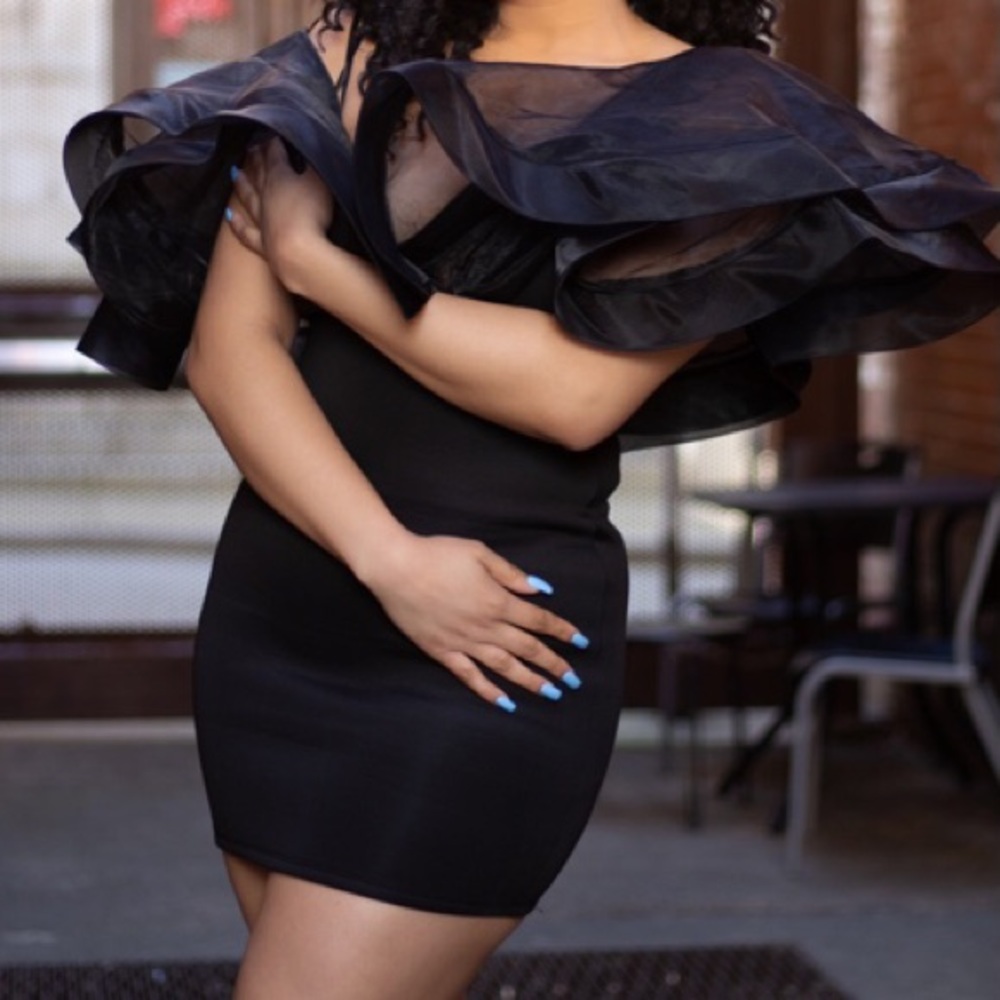 Mini Black Dress